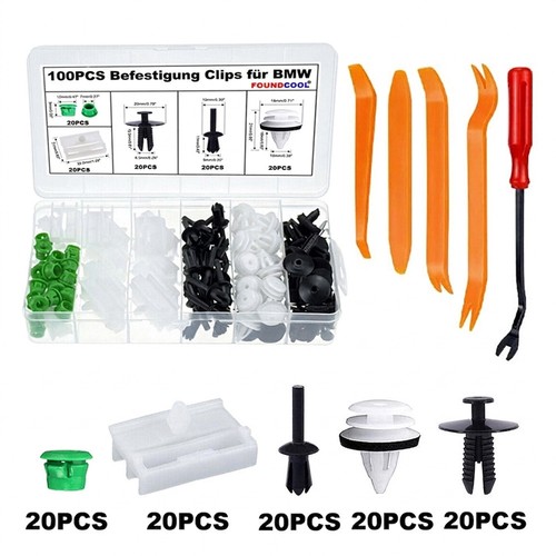 105tlg auto befestigung - befestigung, clips